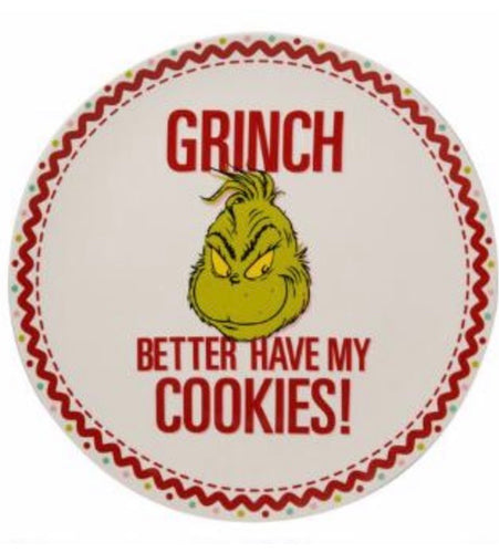Grinch Better Have My Cookies Platter