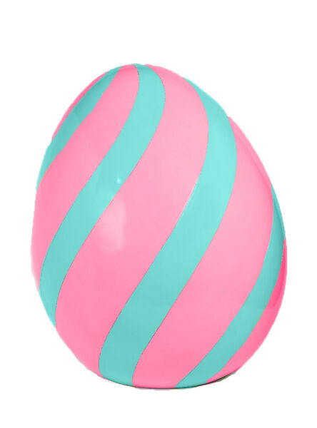 Indoor/Outdoor Resin Easter Egg - Pink - 27.5