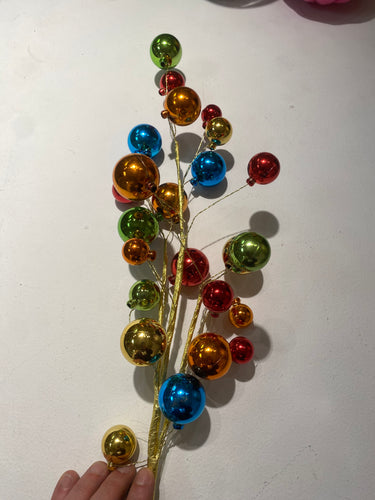 Multi Color Ornament Spray - 30