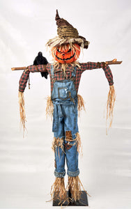 Katherine's Collection Wheataker Scarecrow Doll Life Size