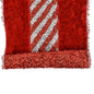 Red Velvet Ribbon with Red/Silver Stripe Center