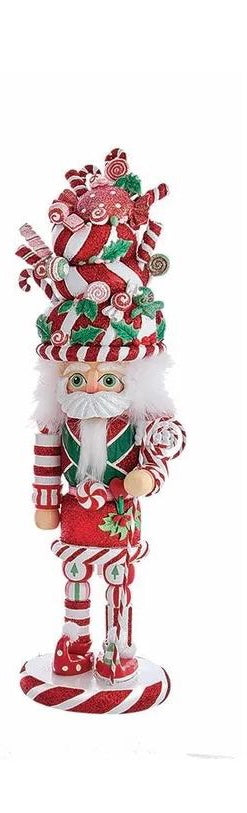 18" Hollywood™ Candy and Cake Hat Nutcrackers, 3 Varieties by Kurt Adler