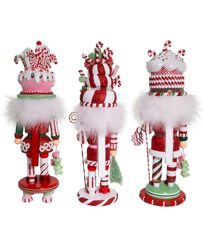 18" Hollywood™ Candy and Cake Hat Nutcrackers, 3 Varieties by Kurt Adler