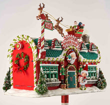 Load image into Gallery viewer, Katherines Collection Santa’s Mailbox with Pole and Stand Included